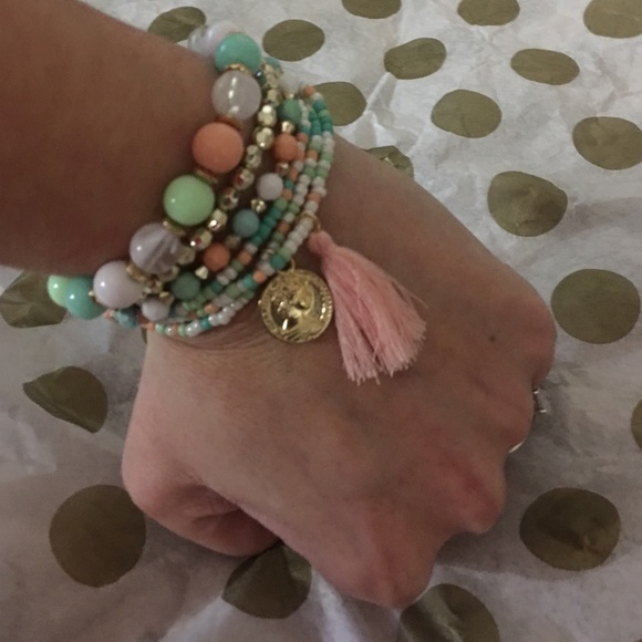 Beautiful six layered bracelet