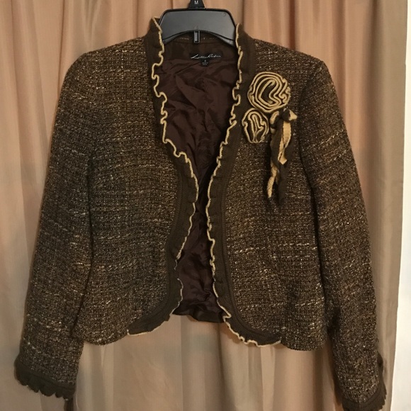 ⚡️SALE⚡️ Lillie Rubin Size 8 Couture Rose Blazer