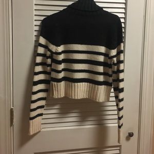 Zara cropped turtleneck