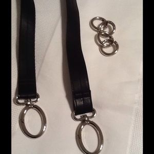 Shoulder strap and rings
