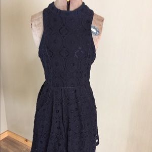 Kimchi Blue High-Neck Lace Dress
