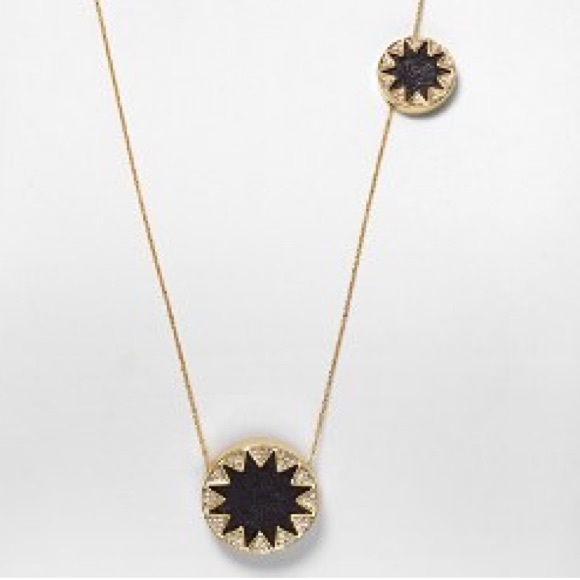 House of Harlow 1960 Double Sunburst Necklace