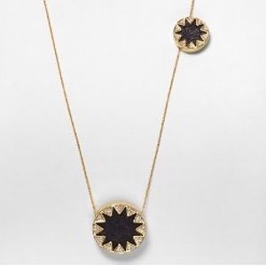 House of Harlow 1960 Double Sunburst Necklace