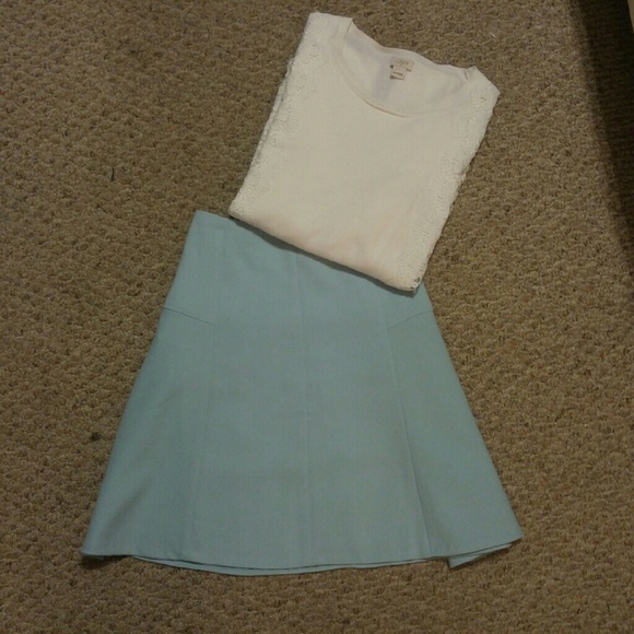 Loft tennis skirt perfect for Sunday brunch!