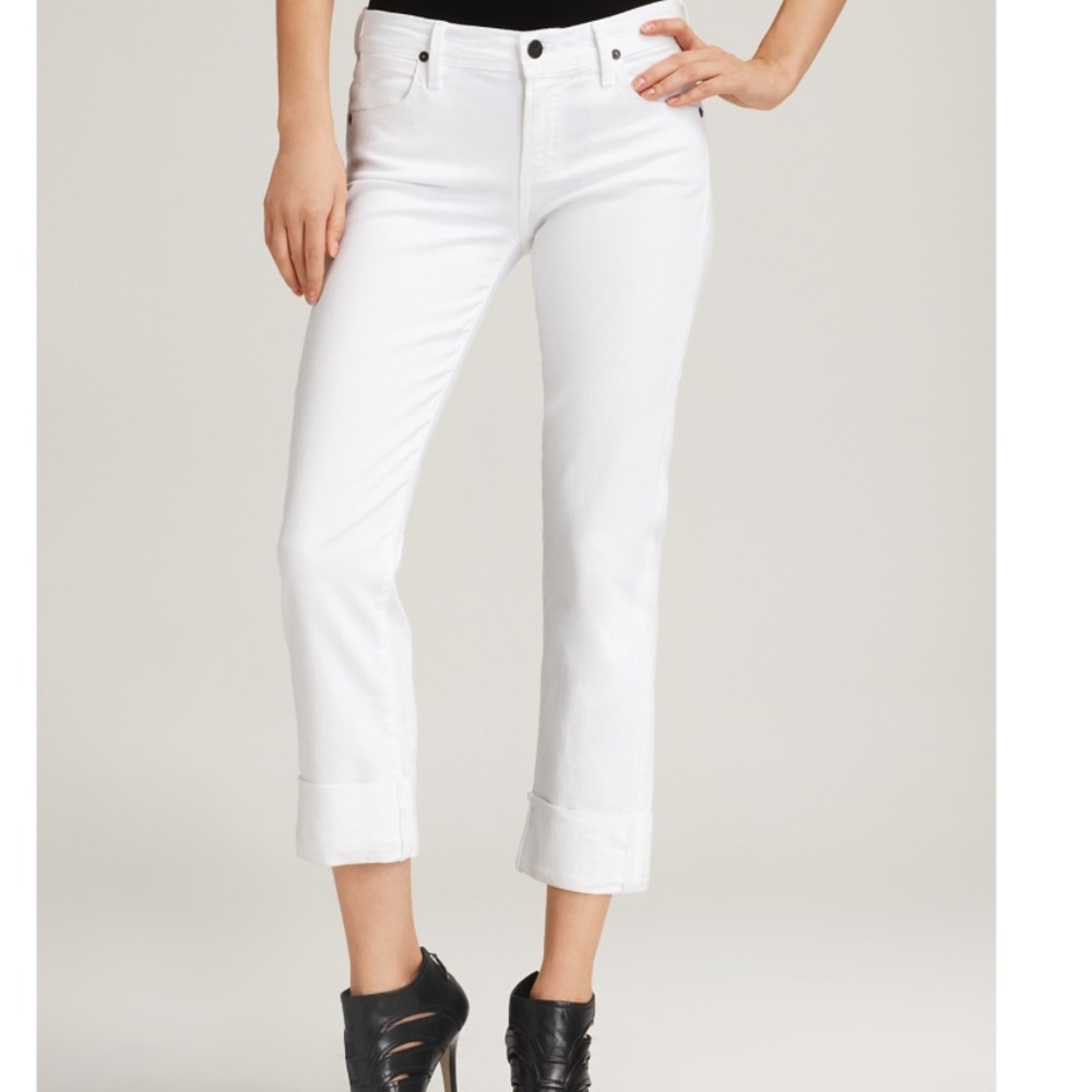 Citizens of Humanity cuffed crop jeans size 26