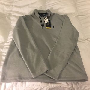 Fleece Polo Jacket