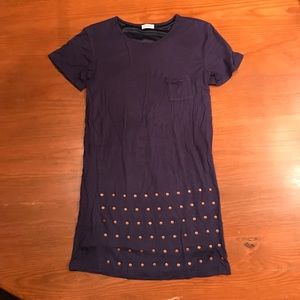 Navy Tobi T-shirt dress