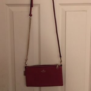 Nice crossbody red coach purse