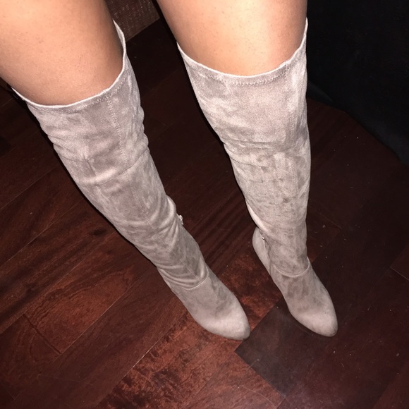 Knee high boots