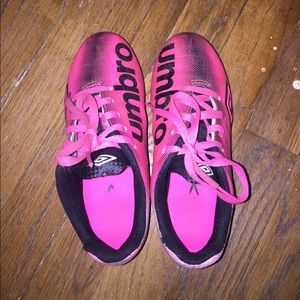 Little girl Umbro cleats 13k