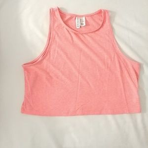 Pink crop top