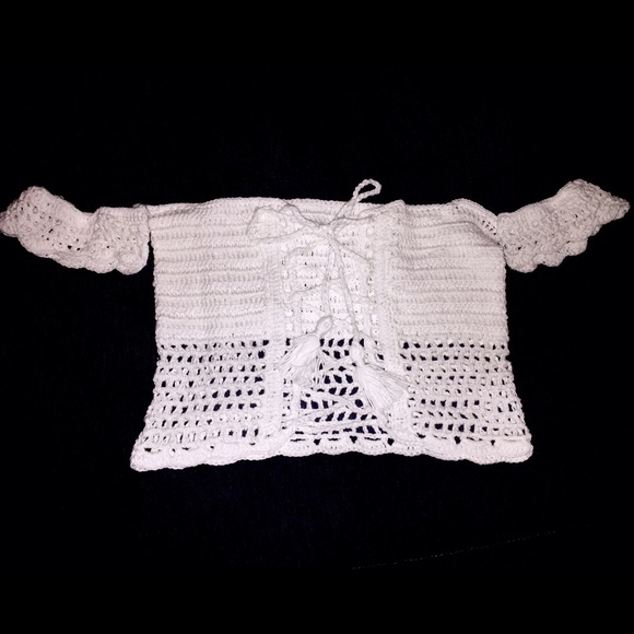 White crochet top - Picture 4 of 4