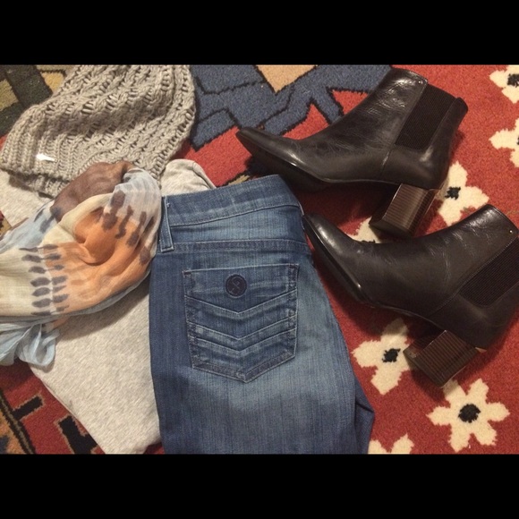 Dylan George Joanna flare jeans, size 27