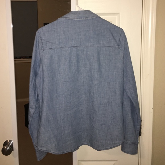 Light Jean Button-Up - Picture 2 of 3