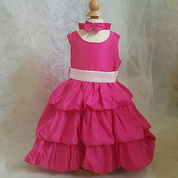 ReducedNWT Formal Dress in Fushia For Toddler Girl