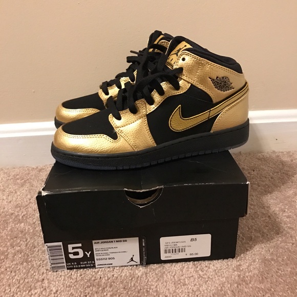 jordan shoes gold