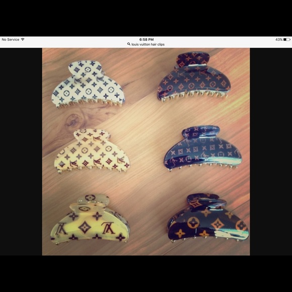 ISO LV hair clips $$$