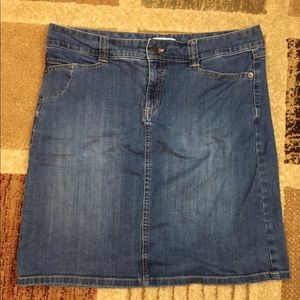 Bass Denim Skirt