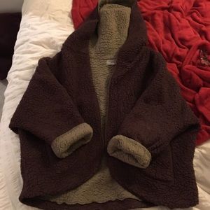 Urban outfitters reversible swanket