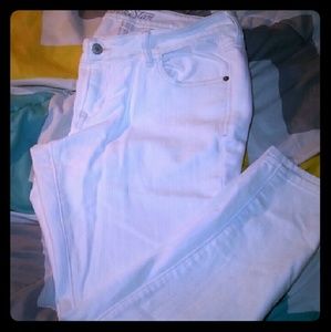 White Rock star skinny Jeans