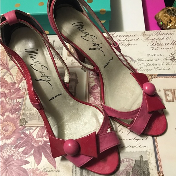 Miss Sixty slingback pumps