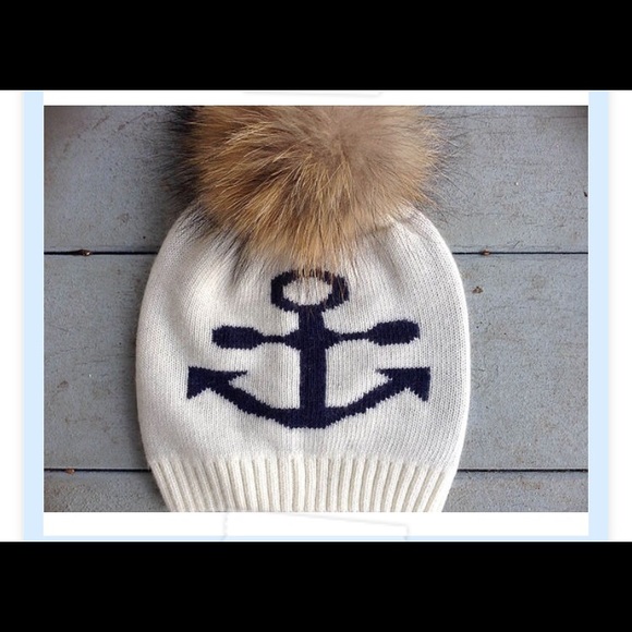 ANCHOR POM POM HAT