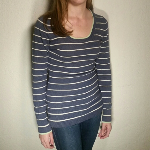 Blue Striped Sweater by Poof!