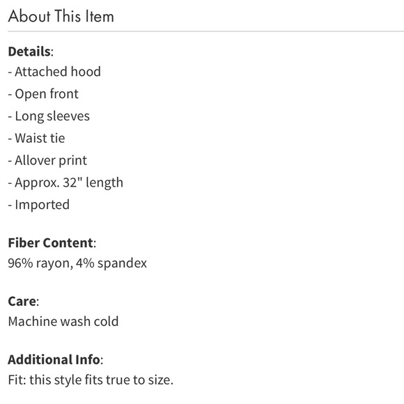 NEW Munki Munki popsicle robe NWT - Picture 7 of 8