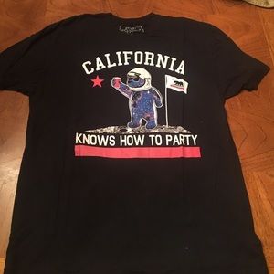 Riot society party shirt Large