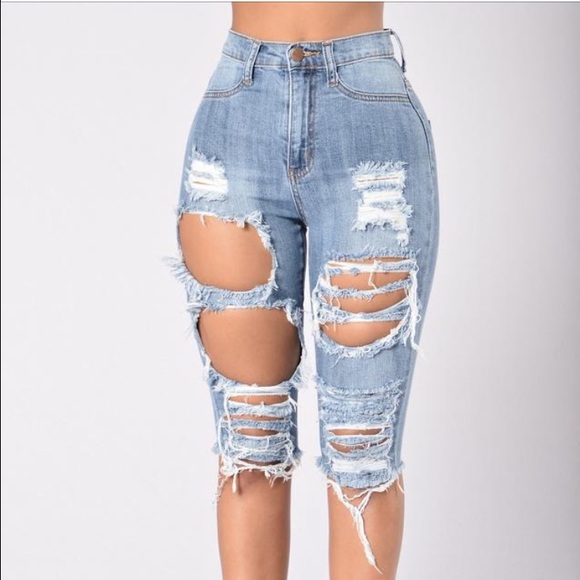 Fashion Nova "Lost at Sea Shorts"