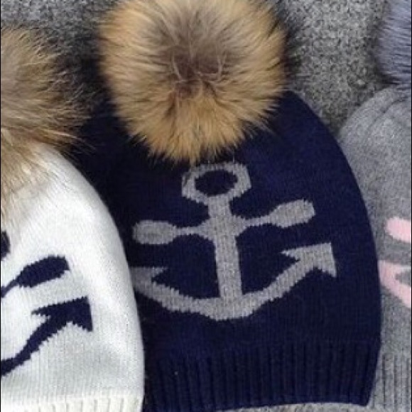 ANCHOR POM POM HAT