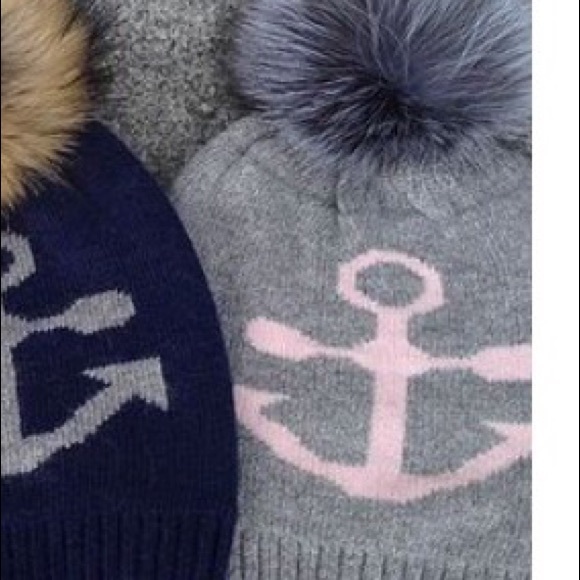 ANCHOR POM POM HAT
