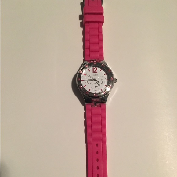 Guess Bright Pink Watch
