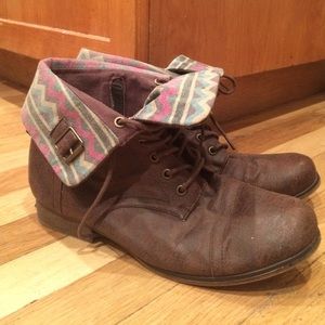 Women's Steve Madden Slouchy Ankle Boots Size 10