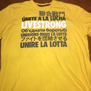 Nike live strong tshirt Large