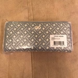 Brand new Cole Haan continental zip wallet