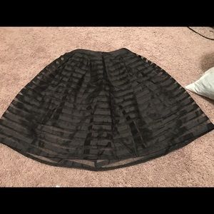 Black skirt