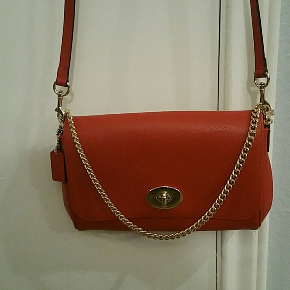 Coach small cross body/wristlet purse