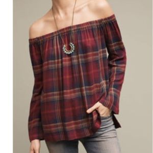 Anthropologie Tops - Cloth and Stone Homestead off the shoulder blouse Anthropologie Tops - Cloth and Stone Homestead off the shoulder blouse