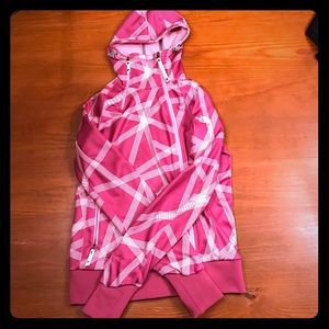 Pink North Face lightweight jacket