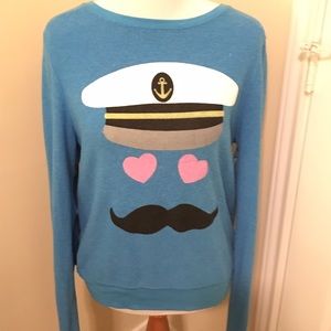 Wildfox: Sailor Face Jumper • SOLD
