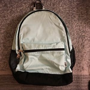 PINK Campus Light Blue Backpack