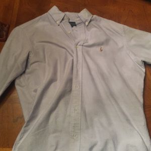 Polo dress shirt light purple fantastic condition