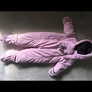 Toddler Girl Snowsuit (18 month) Light Pink