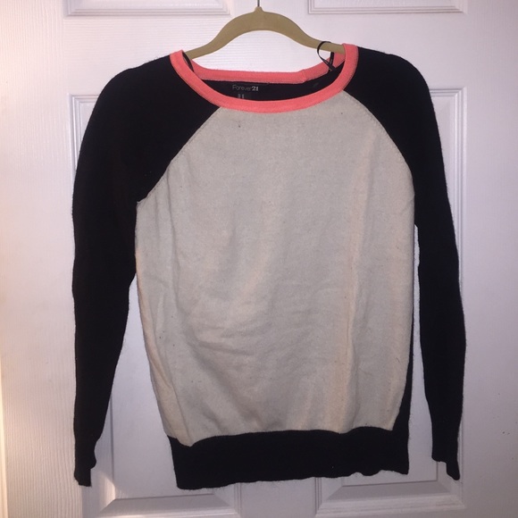 Color block sweater