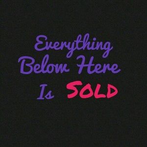 All Items Past This Point Have Been Sold