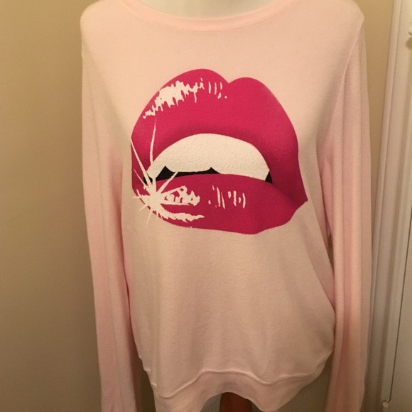 Wildfox Lips Jumper