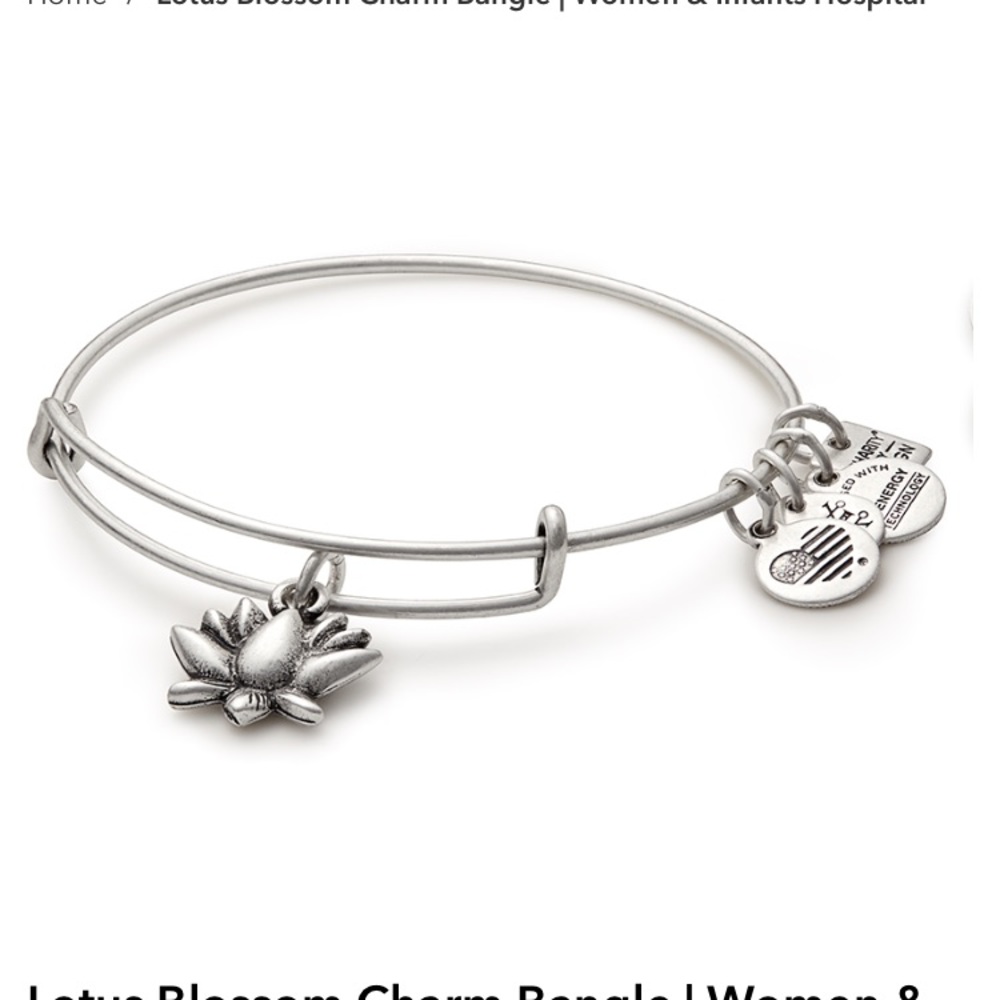 Lotus flower Charm Bracelet