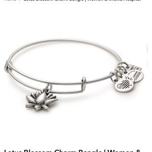 Lotus flower Charm Bracelet