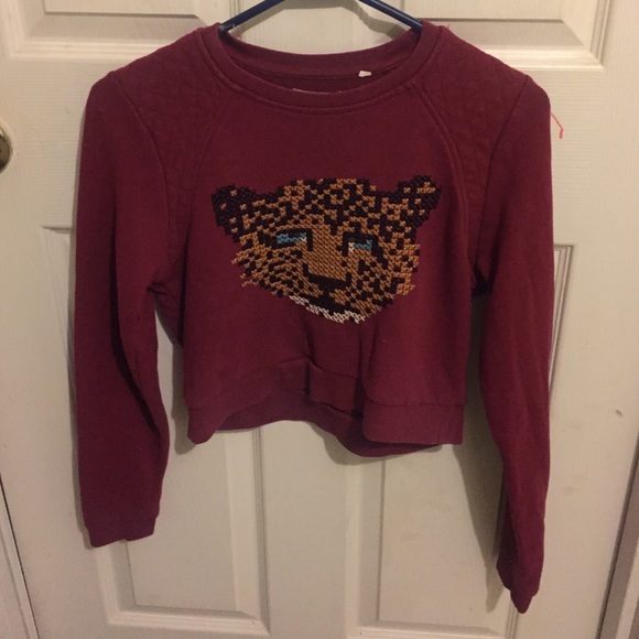 Cropped sweatshirt
